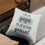 Regalos personalizados: Dise&ntilde;o y decoraci&oacute;n: Coj&iacute;n para un pap&aacute; genial personalizado