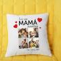 Regalos personalizados: Dise&ntilde;o y decoraci&oacute;n: Coj&iacute;n personalizado con fotos para mam&aacute;