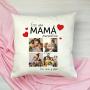 Regalos personalizados: Dise&ntilde;o y decoraci&oacute;n: Coj&iacute;n personalizado con fotos para mam&aacute;