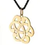 Regalos personalizados: Joyas personalizadas: Colgante de plata arabesco grabado