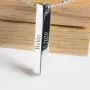 Regalos personalizados: Joyas personalizadas: Colgante barra vertical grabada