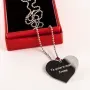 Regalos personalizados: Joyas personalizadas: Colgante coraz&oacute;n con foto grabada