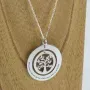 Regalos personalizados: Joyas personalizadas: Colgante de plata personalizado &Aacute;rbol de la Vida