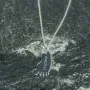 Regalos personalizados: Joyas personalizadas: Colgante de plata pie de beb&eacute; personalizado