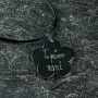 Regalos personalizados: Joyas personalizadas: Colgante flor con tu letra grabada