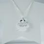 Regalos personalizados: Joyas personalizadas: Colgante de plata gran tr&eacute;bol