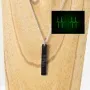Regalos personalizados: Regalos con nombre: Colgante vertical personalizado 'Latidos'