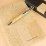 Regalos personalizados: Regalos con nombre: Conjunto bloc de notas y bol&iacute;grafo personalizado