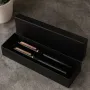 Regalos personalizados: Regalos con nombre: Conjunto de bol&iacute;grafo y roller grabado