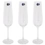 Regalos personalizados: Bebidas personalizadas: Copa de champagne de cristal de Bohemia
