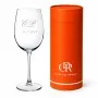 Regalos personalizados: Cristaler&iacute;a personalizada: Copa de vino con iniciales grabadas