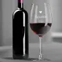 Regalos personalizados: Cristaler&iacute;a personalizada: Copa de vino grabada con coraz&oacute;n