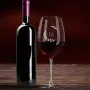 Regalos personalizados: Cristaler&iacute;a personalizada: Copa de vino grabada con monograma