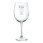 Regalos personalizados: Cristaler&iacute;a personalizada: Copa de vino grabada 'Medalla al mejor pap&aacute;'