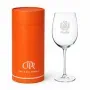 Regalos personalizados: Cristaler&iacute;a personalizada: Copa de vino grabada para cumplea&ntilde;os