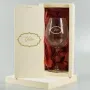 Regalos personalizados: Cristaler&iacute;a personalizada: Copa grabada con nombre