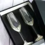 Regalos personalizados: Cristaler&iacute;a personalizada: Copas de cava iniciales grabadas
