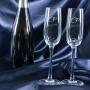 Regalos personalizados: Cristaler&iacute;a personalizada: Copas de cava con iniciales grabadas
