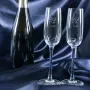 Regalos personalizados: Cristaler&iacute;a personalizada: Copas de cava grabadas con iniciales