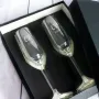Regalos personalizados: Cristaler&iacute;a personalizada: Copas de cava grabadas con iniciales