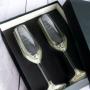 Regalos personalizados: Cristaler&iacute;a personalizada: Copas de cava grabadas para Boda