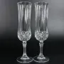 Regalos personalizados: Cristaler&iacute;a personalizada: Juego de 6 copas de cava talladas grabadas