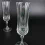 Regalos personalizados: Cristaler&iacute;a personalizada: Juego de 6 copas de cava talladas grabadas
