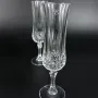 Regalos personalizados: Cristaler&iacute;a personalizada: Juego de 6 copas de cava talladas grabadas