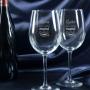 Regalos personalizados: Cristaler&iacute;a personalizada: Copas de vino grabadas para madre