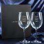 Regalos personalizados: Cristaler&iacute;a personalizada: Copas de vino grabadas para madre
