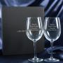 Regalos personalizados: Cristaler&iacute;a personalizada: Copas de vino jubilaci&oacute;n