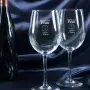 Regalos personalizados: Cristaler&iacute;a personalizada: Copas de vino 'medalla al mejor pap&aacute;' personalizada