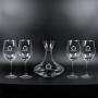 Regalos personalizados: Cristaler&iacute;a personalizada: Copas de vino y decantador con escudo