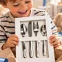 Regalos personalizados: Cubiertos personalizados: Cubiertos infantiles personalizados con nombre