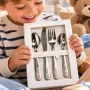 Regalos personalizados: Cubiertos personalizados: Cubiertos Infantiles personalizados con nombre y dibujo