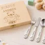 Regalos personalizados: Cubiertos personalizados: Cubiertos Infantiles personalizados con nombre y dibujo