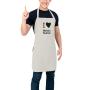 Regalos personalizados: Delantales personalizados: Delantal de cocina BIO bordado 'Amor'