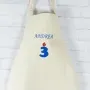 Regalos personalizados: Delantales personalizados: Delantal infantil BIO bordado