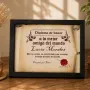Regalos personalizados: Dise&ntilde;o y decoraci&oacute;n: Diploma pergamino a la mejor amiga