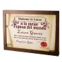 Regalos personalizados: Dise&ntilde;o y decoraci&oacute;n: Diploma pergamino a la mejor esposa