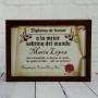 Regalos personalizados: Dise&ntilde;o y decoraci&oacute;n: Diploma pergamino a la mejor sobrina