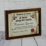 Regalos personalizados: Dise&ntilde;o y decoraci&oacute;n: Diploma pergamino al mejor amigo