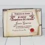 Regalos personalizados: Dise&ntilde;o y decoraci&oacute;n: Diploma pergamino al mejor compa&ntilde;ero