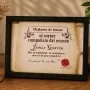 Regalos personalizados: Dise&ntilde;o y decoraci&oacute;n: Diploma pergamino al mejor compa&ntilde;ero
