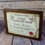 Regalos personalizados: Dise&ntilde;o y decoraci&oacute;n: Diploma pergamino al mejor hermano