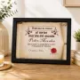 Regalos personalizados: Dise&ntilde;o y decoraci&oacute;n: Diploma pergamino al mejor marido