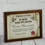 Regalos personalizados: Dise&ntilde;o y decoraci&oacute;n: Diploma pergamino al mejor novio
