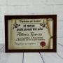Regalos personalizados: Dise&ntilde;o y decoraci&oacute;n: Diploma pergamino al mejor profesional