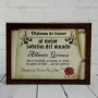 Regalos personalizados: Dise&ntilde;o y decoraci&oacute;n: Diploma pergamino al mejor sobrino