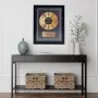Regalos personalizados: Dise&ntilde;o y decoraci&oacute;n: Disco de oro personalizado con marco